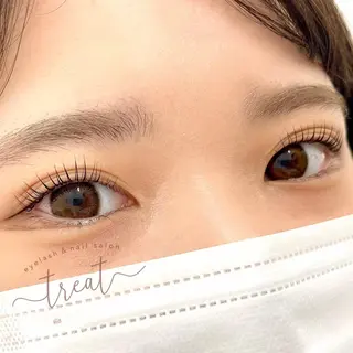 マツエク・マツパ treat eyelash & nail salon 阪急西宮ガーデンズ店(別館)所属・treat 西北店のマツエク・マツパデザイン
