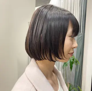 ショート カラー 滝本 里実のヘアスタイル