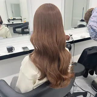 セミロング カラー トレンドレイヤー No.1/KOHEIのヘアスタイル