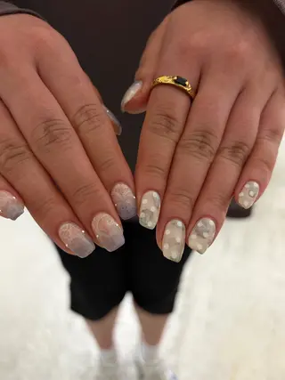 ネイル elen南越谷 Rina𖥔⋱のネイルデザイン