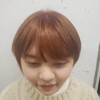 ショート カラー ナチュラル・抜け感 永井　賢三のヘアスタイル