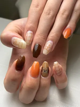 ネイル Qmu nail まりなのネイルデザイン