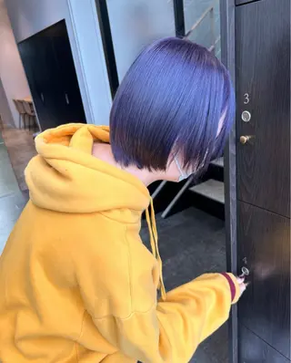 ミディアム カラー パーマ ヘアアレンジ stylist 🌸 kana.のヘアスタイル