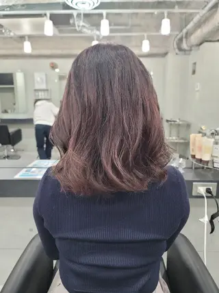 セミロング カラー ❇️安達 優心❇️ レイヤー/艶髪特化のヘアスタイル