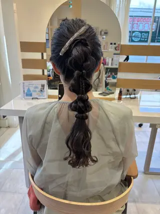 ロング ヘアアレンジ 🌟当日予約OK🌟 西野楓加のヘアスタイル