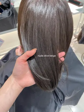 ミディアム BiBi 武田 あやのヘアスタイル