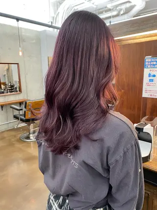 ロング カラー ハイトーン/デザイン hirokiのヘアスタイル