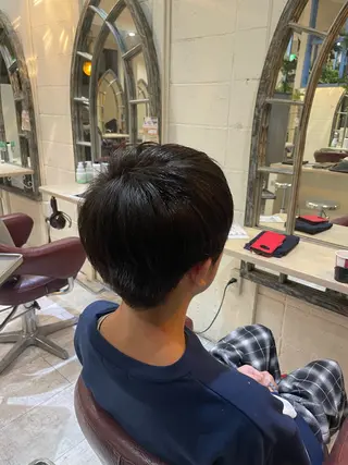 ショート メンズ メンズパーマ屋さん /yuki☃️💭のヘアスタイル