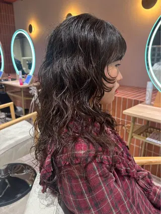 ロング パーマ サナ/ 立川美容師🪽のヘアスタイル