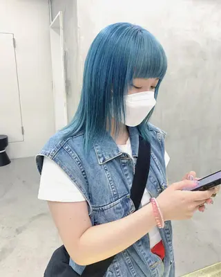 ミディアム カラー 🐝 hachi🐝のヘアスタイル