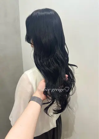 ロング カラー ヘアアレンジ Himawari♡ 柔らかいカラーのヘアスタイル