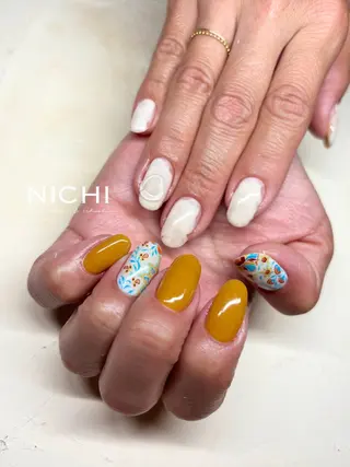 ネイル NICHI nail salon & school所属・NICHI 田所梨英のネイルデザイン