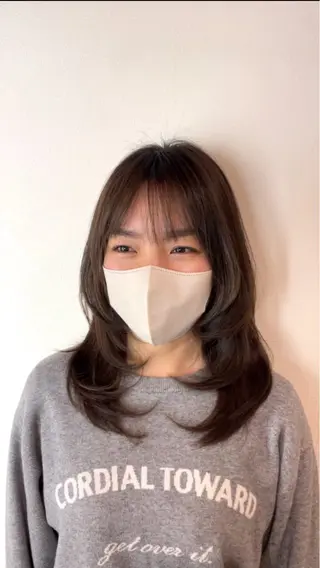 ミディアム シュリ /岐阜のヘアスタイル