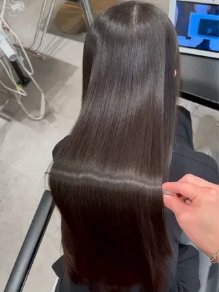 ロング 髪質改善カラー🦋 レイヤー/ナカネのヘアスタイル