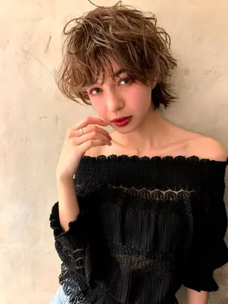 ショート エイミーバイアフロート所属・Kasuga Sayuriのヘアスタイル