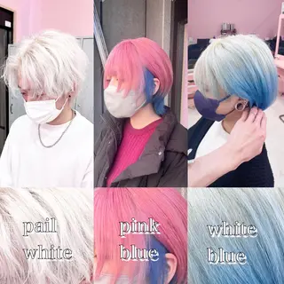 ショート ❄️💛エクステ ブリーチ❄️yukiのヘアスタイル