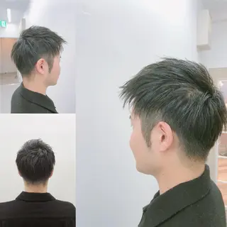 ショート メンズ 清水 秀幸のヘアスタイル