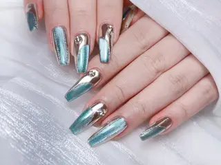 ネイル M🌷nail 長さだし専門店のネイルデザイン