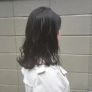 ロング カラー しのはら まどかのヘアスタイル