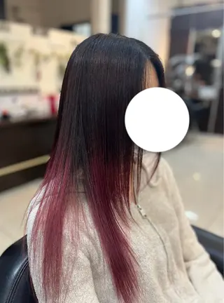 セミロング カラー 🍒 SANA🍒のヘアスタイル
