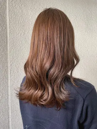 セミロング 鈴木 梓のヘアスタイル