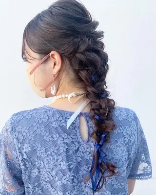 ロング ヘアアレンジ KAWATOKO MISUZUのヘアスタイル