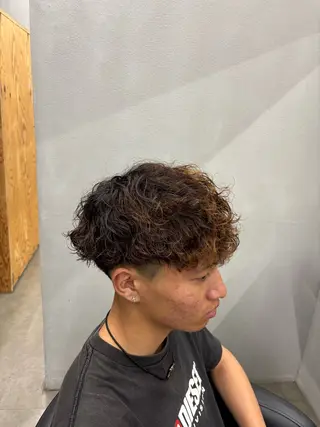 パーマ メンズ mono / Manatoのヘアスタイル