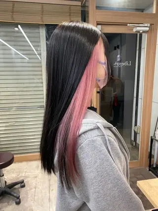 セミロング カラー 🐾Libero🐾 柏　KONOMIのヘアスタイル