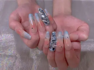 ネイル 長さだし専門店 M2　rikaのネイルデザイン