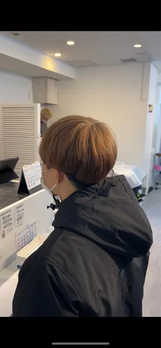 ショート カラー メンズ メンズ専門店 店長 小柳 裕夢のヘアスタイル