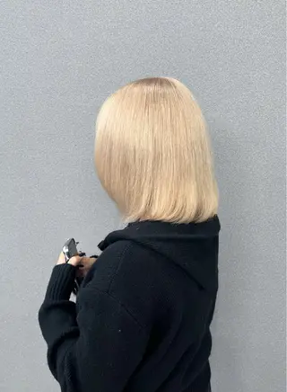 カラー 王道センターパート ⭐️AYAKA⭐️のヘアスタイル