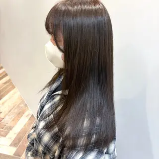 ロング カラー 透明感カラー 🌱多田 望花のヘアスタイル