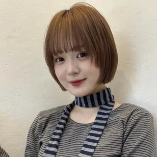 ミディアム カラー レイヤー/暖色カラー 🎀はるのヘアスタイル
