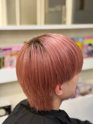 ショート カラー メンズ 齋藤 大地のヘアスタイル