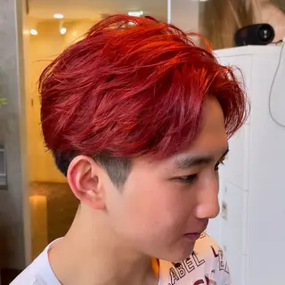 ショート カラー 縮毛・酸性ストレート 特化のヘアスタイル