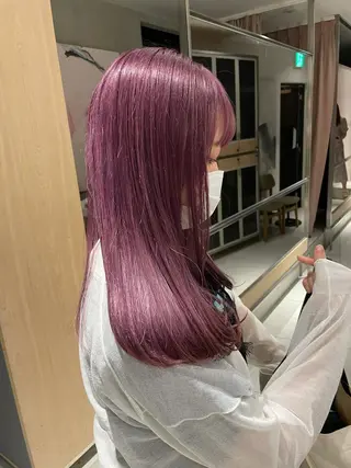 ロング カラー 柔らか透け感カラー 🌿ムロヤリョウスケのヘアスタイル