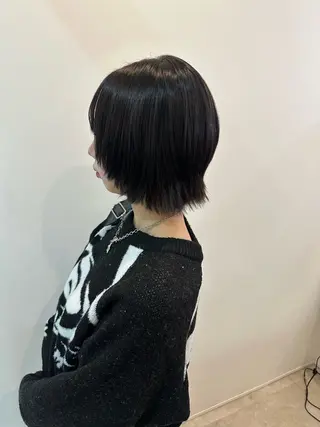 ショート レイヤー/ナチュラル 💐nao.のヘアスタイル