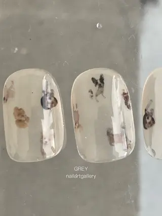 ネイル 【GREY】 TAIRAのネイルデザイン