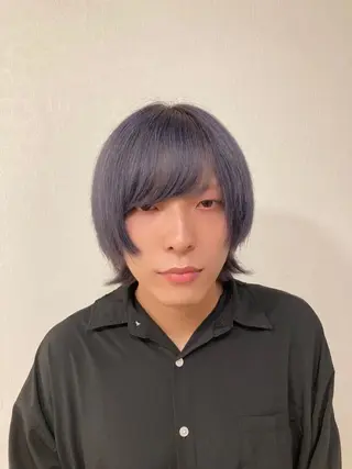 ミディアム カラー メンズ FUGO原宿【代表】 髪質改善/イイヌマのヘアスタイル