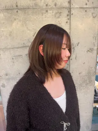 ミディアム rina似合わせ レイヤー/メンズのヘアスタイル