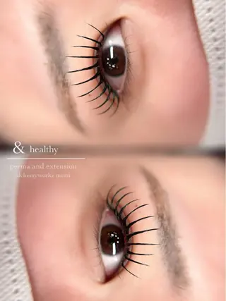 マツエク・マツパ alchemy workzのマツエク・マツパデザイン