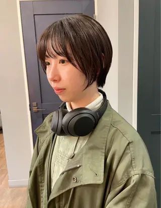 ショート 狩野 羅夢のヘアスタイル