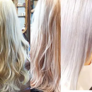 ミディアム カラー デザインカラー /aiのヘアスタイル