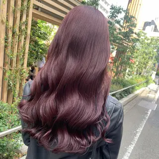 ロング カラー leben serikaのヘアスタイル