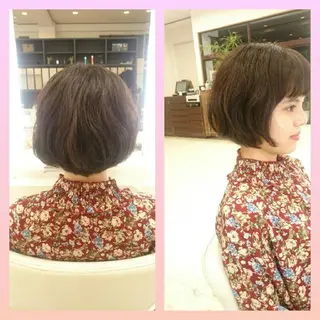 ショート キンジョウ エナミのヘアスタイル