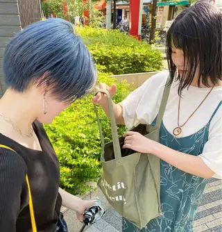 ショート カラー 🧡色落ちまで2度綺 麗なカラー🧡ヨシキのヘアスタイル