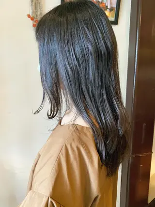 ミディアム カラー 荒川 真悟のヘアスタイル