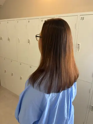 セミロング カラー DEEokazaki sae.Aのヘアスタイル