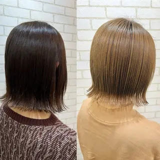 ミディアム TELAHAIR 伊藤 咲里奈のヘアスタイル