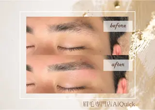 メンズ アイブロウ 眉毛専門店brow art上野店　阿部の眉毛・アイブロウイメージ